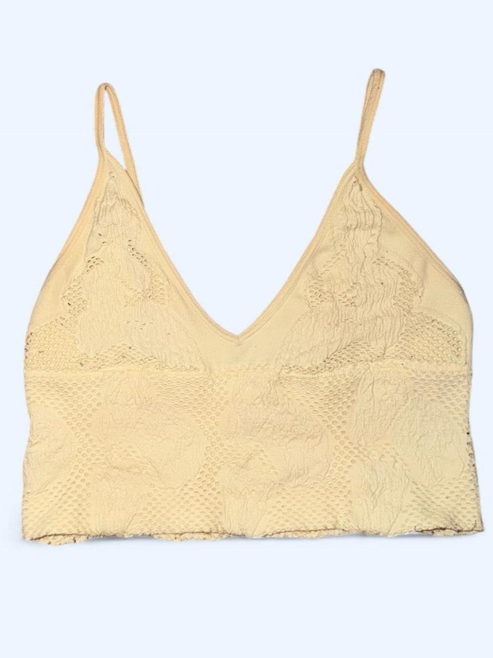 Lace Bralette Cami - Cream